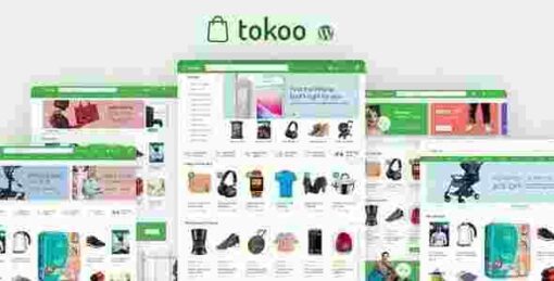 Tokoo Theme GPL Electronics Store WooCommerce Theme for Affiliates, Dropship and Multi-vendor Websites