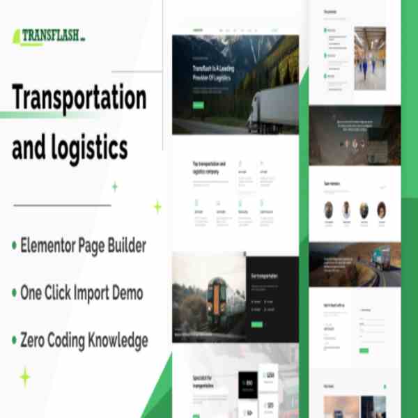 Transflash GPL Theme Transportation and Logistics WordPress Theme 3 Transflash GPL Theme – Transportation and Logistics WordPress Theme