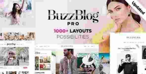 Buzz Theme GPL – Lifestyle Blog & Magazine WP Websites