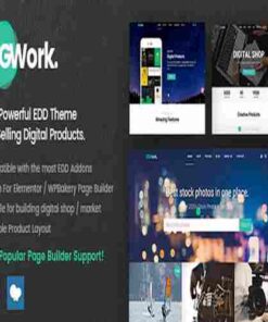 DGWork Powerful Responsive Easy Digital Downloads Theme