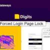 Digits Forced Login Page Lock GPL Plugin 2 Digits Forced Login Page Lock GPL Plugin