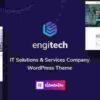 Engitech Theme GPL Pro – IT Solutions & Services WordPress Websites