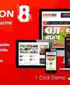 Gameleon Theme GPL – WordPress Arcade Theme & News Magazine