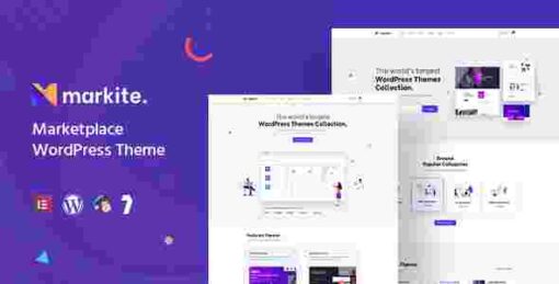 Markite Digital Marketplace WordPress Website