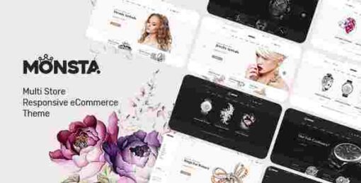 Monsta Theme GPL – Suitable for jewelry, accessories, women’s fashion, men’s fashion Websites