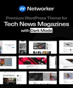 Networker GPL Theme – Tech News WordPress Theme with Dark Mode