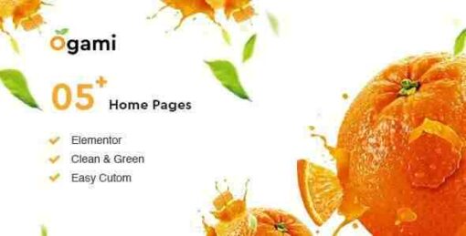 Ogami Theme GPL Pro – Organic Store WordPress Theme