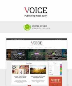 Voice Clean NewsMagazine WordPress Theme