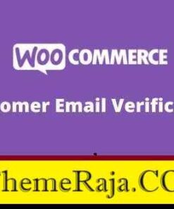 WooCommerce Customer Email Verification GPL Extension