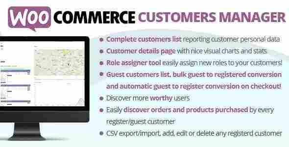 WooCommerce Customers Manager GPL Plugin Pro Download 3 WooCommerce Customers Manager GPL Plugin