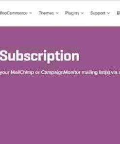 WooCommerce Newsletter Subscription GPL Pro Plugin