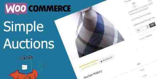 WooCommerce Simple Auctions GPL Pro Plugin