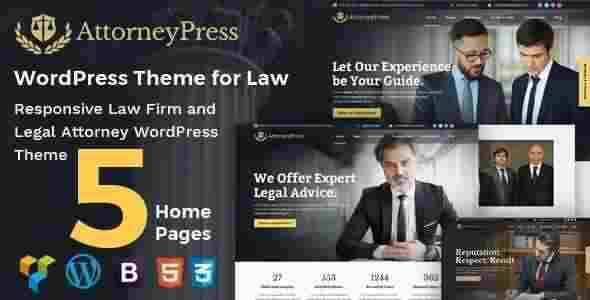 Attorney Press Theme GPL Lawyer WordPress Theme 3 Attorney Press Theme GPL Lawyer WordPress Theme