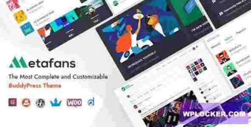 MetaFans Theme GPL Community & Social Network BuddyPress Theme