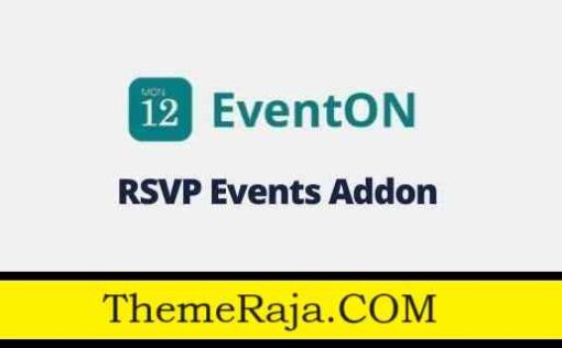 EventOn RSVP Events Addon GPL Plugin