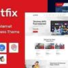 Netfix Theme GPL Broadband & Internet Services WordPress Theme 2 Netfix Theme GPL Broadband & Internet Services WordPress Theme