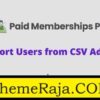 Paid Memberships Pro Import Users from CSV Addon GPL Plugin