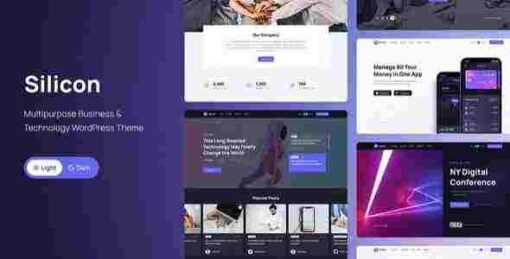 Silicon Theme GPL Multipurpose Technology WordPress Theme