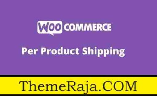 WooCommerce Per Product Shipping GPL Extension Plugin