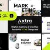 Axtra Theme GPL Digital Agency Creative Portfolio Theme 1 Axtra Theme GPL Digital Agency Creative Portfolio Theme