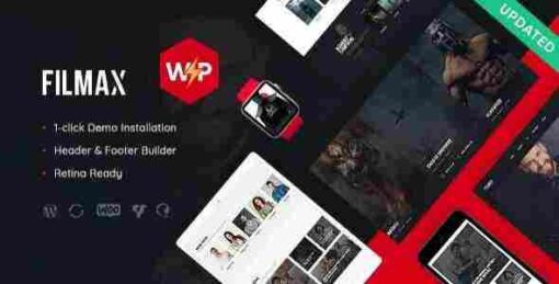 Filmax Theme GPL Cinema & Movie News Magazine WordPress Theme