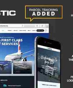 Logistic WP Theme GPL For Transportation Business