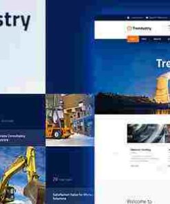 Trendustry Theme GPL Industrial & Manufacturing WordPress Websites