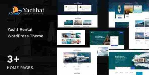 Yachbat Theme GPL Yacht & Boat Rental WordPress Theme