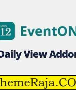 EventOn Daily View Addon GPL Plugin