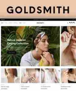 GoldSmith Theme GPL Jewelry Store WooCommerce Elementor Theme
