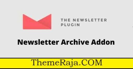 Newsletter Archive Addon GPL Plugin
