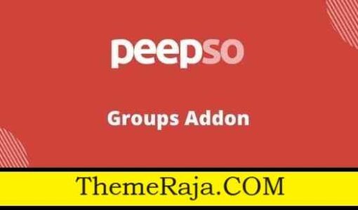 PeepSo Groups Addon GPL Plugin