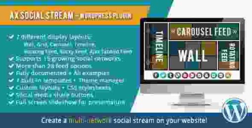 AX Social Stream Premium GPL