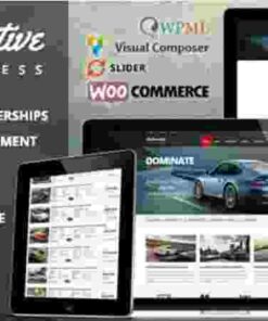 Automotive Theme GPL Car Dealership Business WordPress Theme