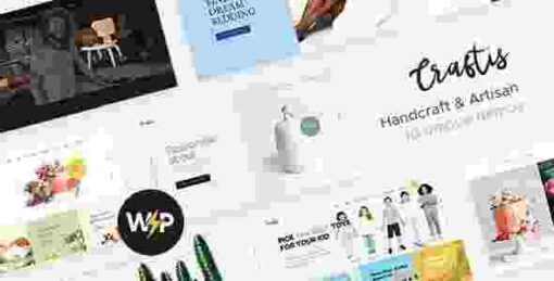Craftis Theme GPL Handcraft & Artisan WordPress Theme for Creatives