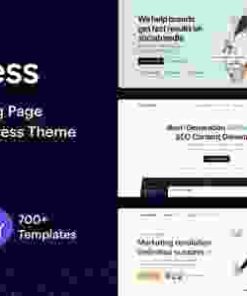 LandPress Theme GPL Marketing Landing Page Elementor WordPress Theme