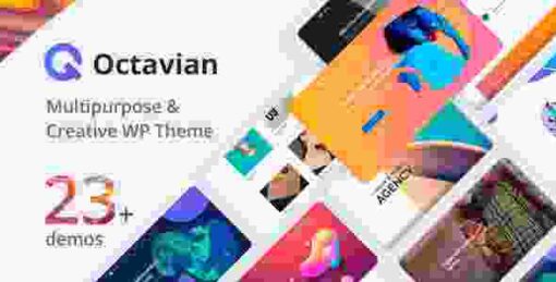 Octavian Theme GPL Creative Multipurpose WordPress Theme