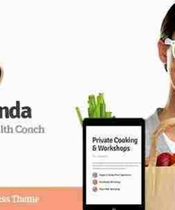 Rosalinda Theme GPL – Health Coach & Vegetarian Lifestyle Blog WordPress Theme