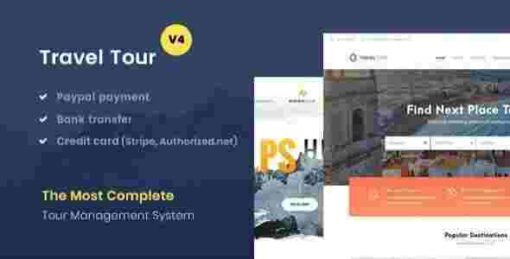 Travel Tour Booking WordPress Theme GPL – TravelWP