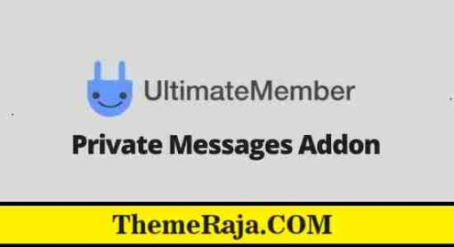 Ultimate Member Private Messages Addon GPL