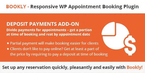 Bookly Deposit Payments Addon GPL 3 Bookly Deposit Payments Addon GPL