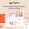 Digitax Theme GPL SEO & Digital Marketing Agency WordPress Theme