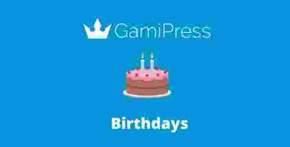 GamiPress Birthdays Addon GPL WordPress Plugin 3 GamiPress Birthdays Addon GPL WordPress Plugin