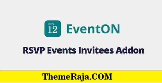 EventOn RSVP Events Invitees Addon GPL 3 EventOn RSVP Events Invitees Addon GPL