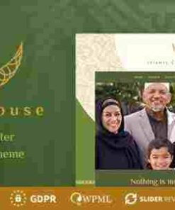 Islam House Theme GPL Mosque and Religion WordPress Theme