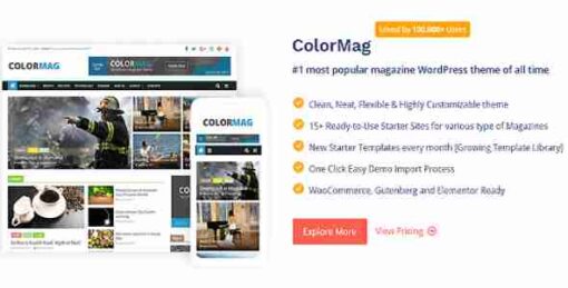 ColorMag Pro Original Lifetime License