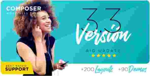 Composer Theme GPL Responsive Multi-Purpose High-Performance Theme