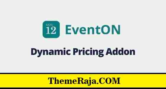 EventON Dynamic Pricing Addon GPL 3 EventON Dynamic Pricing Addon GPL
