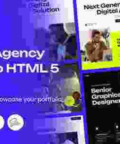 Frisk Creative Agency & Portfolio Template GPL