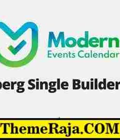 Gutenberg Single Builder Addon for MEC GPL